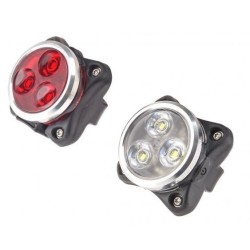 Kit Eclairage Lezyne Zecto drive avant/arrière